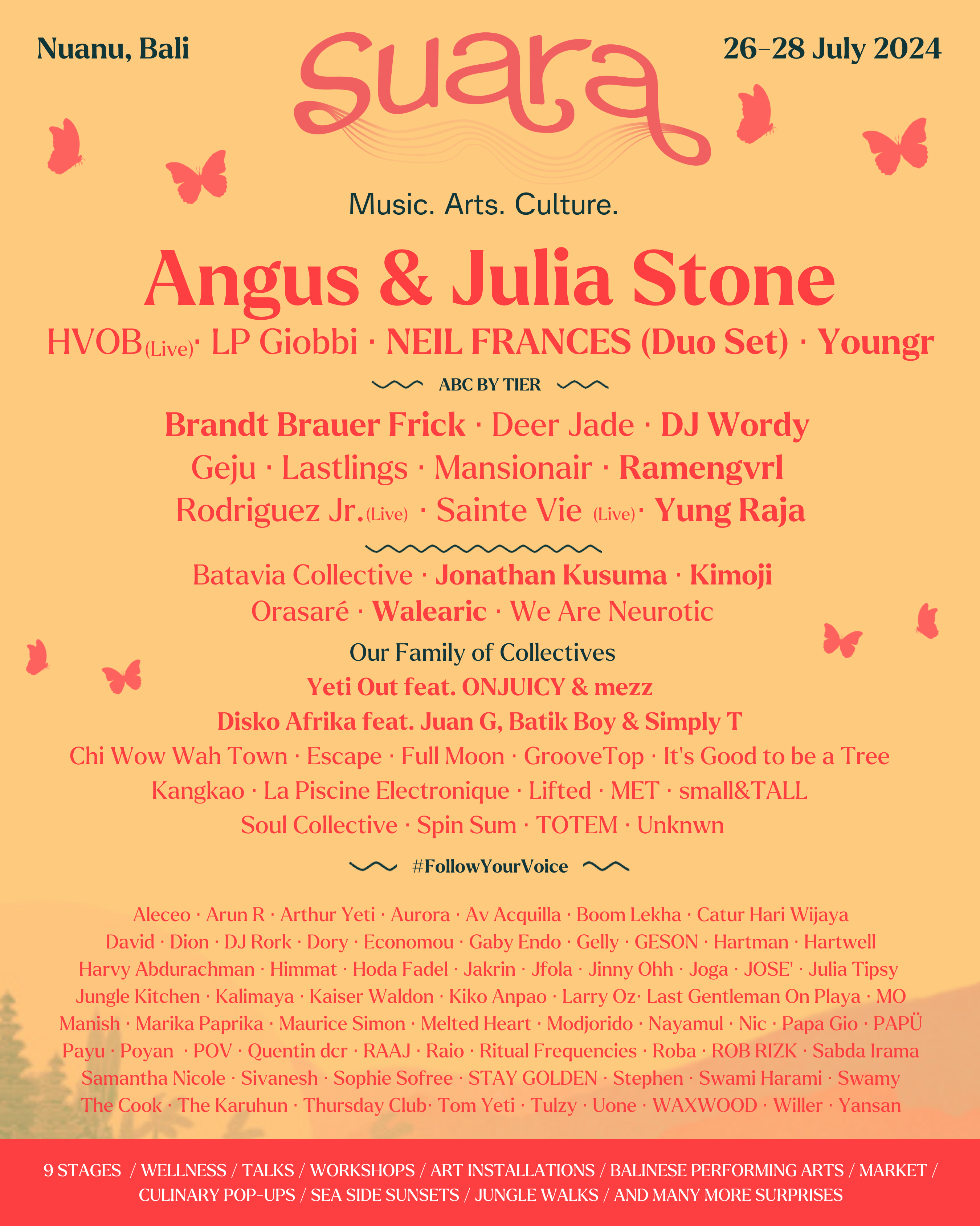 Suara Festival 2024 Tickets | Bali | Nuanu - The Ticket Fairy